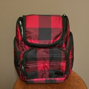 Lug Caddy Red Buffalo Plaid